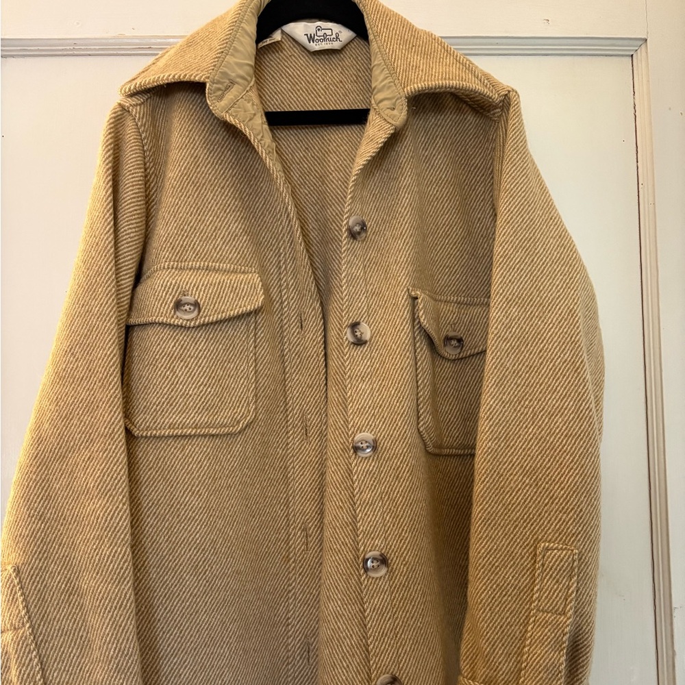 Woolrich Tan Shirt Jacket
